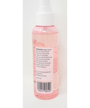 Trader Joe's Rose Water Facial Toner - Hydrate & Refresh | Pack of 2 (4 Fl Oz Each) - International Shipping Available - Buy Online on GoSupps.com