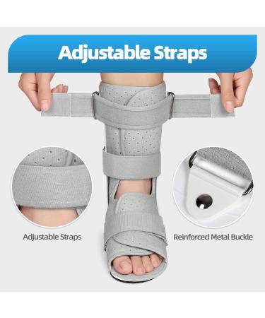 GUANAI Small Left Cam Walker Fracture Boot - Adjustable Straps for Injured Foot, Stable Fracture & Post-Operative Rehab - Buy Online on GoSupps.com