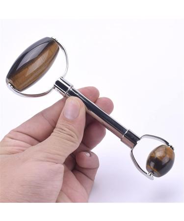 Massage Roller Crystal Jade Stone Cellulite Wrinkle Roller Cool Beauty Tool for Skin Care 1Pcs - Buy Online on GoSupps.com