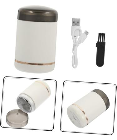 FRCOLOR Razor Safety Shaver Set - 4 Electric Trimmers & Clippers for Men | Beard & Facial Hair Grooming | Travel-friendly White Aluminum Alloy - Buy Online on GoSupps.com