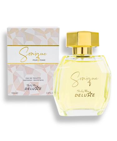 Sonique Pour Femme Eau de Toilette 3.4 Fl Oz. Amber Floral fragrance for Women.