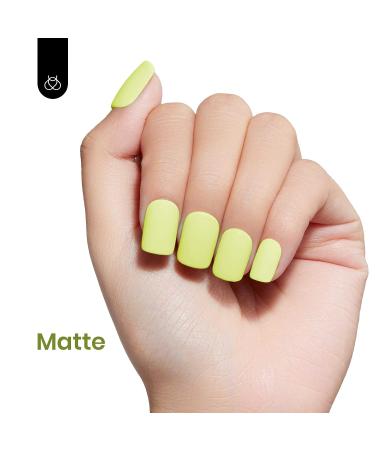 Beetles Bright Neon Lemon Green Gel Polish 15ml - Soak Off UV LED, DIY Manicure Kit for Women & Girls - Buy Online on GoSupps.com