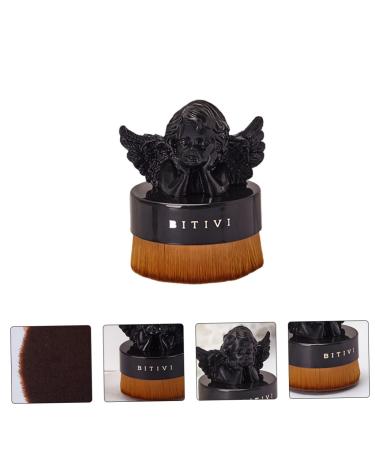 NOLITOY Skull Foundation Brush - Portable Blending & Shadow Brush for Flawless Makeup | Artificial Fiber Beauty Accessories - Buy Online on GoSupps.com