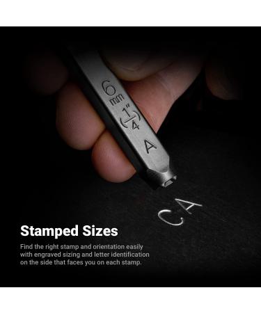 Capri Tools Professional 36-Piece 1/8 Letter and Number Stamp Set - Buy Online on GoSupps.com