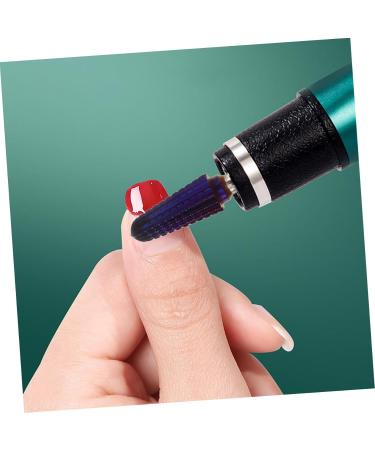 FRCOLOR 1pc Nail Polisher Nail Beauty Tools Manicure Nail Art Drill Bits Cuticle Drill Bits Manicure Grinding Heads Diamond Power Tools Nail Art Supplies White Alloy Nail Drill Plastic 7x1.5cm White - Buy Online on GoSupps.com