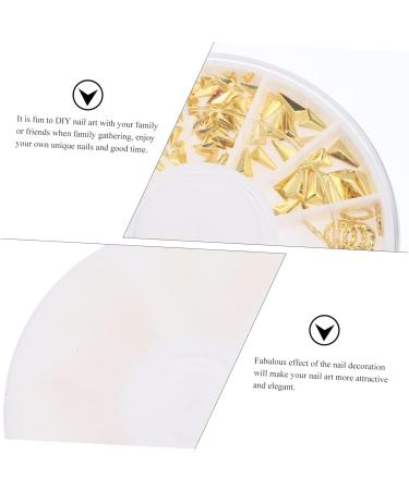 POPETPOP 16 Boxes Alloy Nail Decoration Nail Stickers Nail Art Decor Nail Charms Sparkly Nail Sequins DIY Accessories for Nail Rivet Nail Metal Trim Rivets Plastic Manicure - Buy Online on GoSupps.com