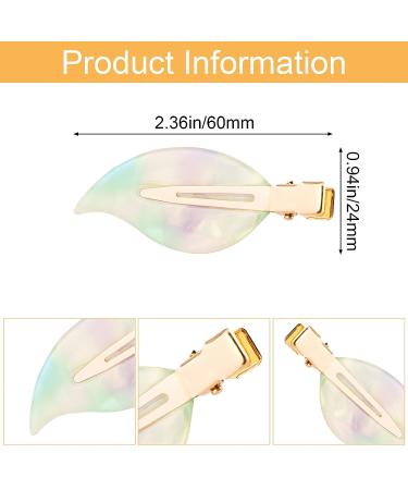 CHANZET 8pcs No Crease Makeup Hair Clips for Women - Alligator Flat, Duck Bill Barrettes Accessories - Buy Online on GoSupps.com