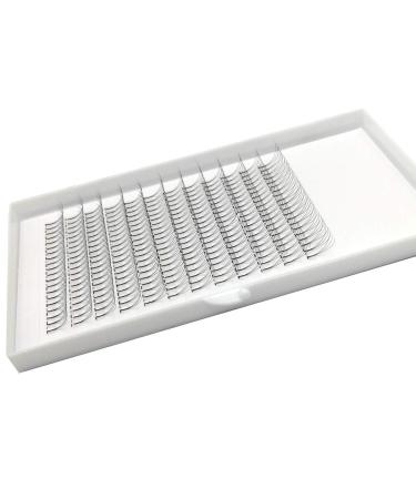 Natural 3D Premade Volume Lashes Extensions - Soft C Curl & D Curl 0.10mm Thickness 8-15mm Length Black (12mm 3-Pack) - Buy Online on GoSupps.com