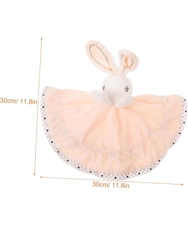 PRETYZOOM Towel Soothing Toy - Calming Teething Doll for Babies & Toddlers - Soft Pink Sleep Aid - Buy Online on GoSupps.com