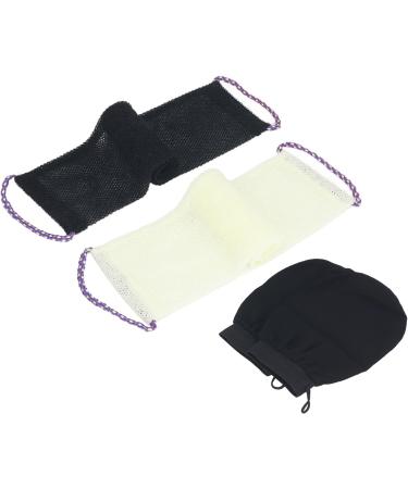 Long Net Bath Sponge African Net Sponge Long Net Bath Sponge Nylon Body Exfoliating Net Back Scrubber with Bathing Gloves for Shower Skin Smoother (SIXRUN3y5ewa417r-12) - Buy Online on GoSupps.com