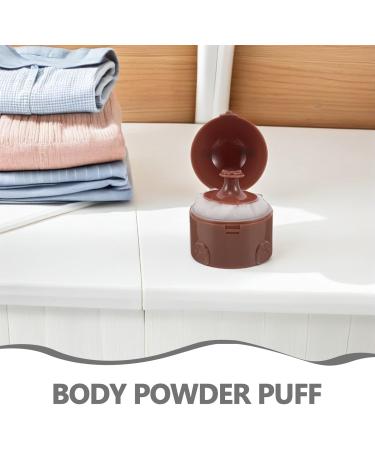 Vaguelly Houppette et r cipient : tui de voyage pour poudre pour femmes et b b s support portable et mignon pour la maison et les voyages Coffee - Buy Online on GoSupps.com