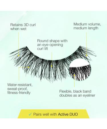 Ardell Active Lash Soak It Up - 1 Pair | Hydrating and Nourishing Eyelash Extension Protection - Buy Online on GoSupps.com