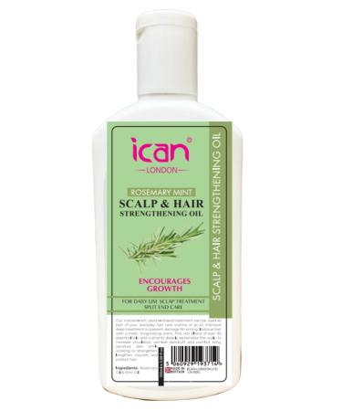 ican London Rosemary Mint Scalp & Hair Treatment Oil For Faster Hair Growth 100ml