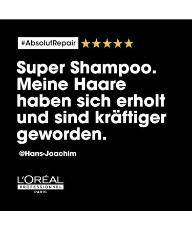 L'Or al Professionnel Absolutely Repair Shampoo 300ml - Repairing Shampoo for Strained & Dry Hair with Quinoa | Series Expert - Buy Online on GoSupps.com