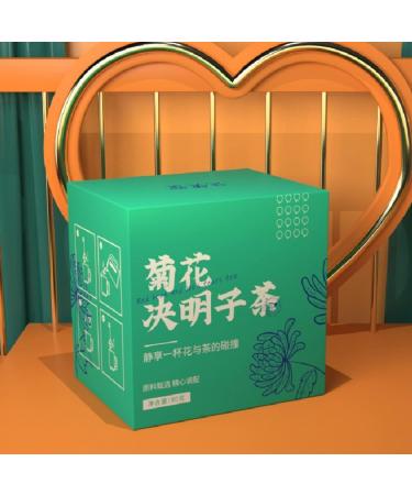 Herbal Tea Chrysanthemum Cassia Seed Tea Bag Great Taste Honeysuckle Cassia Tea for Home Office - Buy Online on GoSupps.com