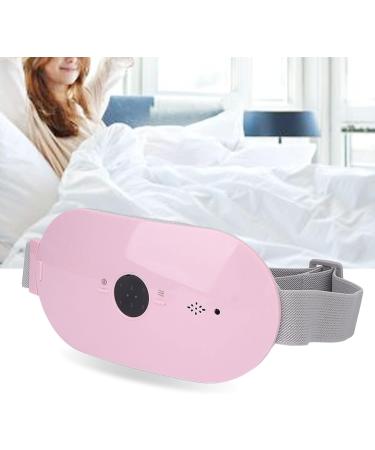 Portable Pink Heating Pad & Waist Vibration Massage Belt - 4 Temperature Levels Fast Heating - Perfect Gift for Girls - Buy Online on GoSupps.com