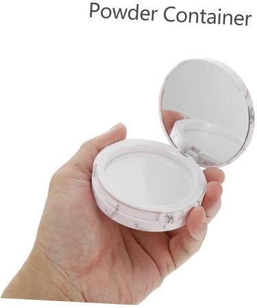 FOYTOKI 4 Pcs Storage Box Empty Compact Powder Makeup Sifter Jars Powder Compact Case Powder Case - Buy Online on GoSupps.com
