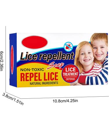 Head Lice Shampoo Lice Remover Shampoo Bar with Peppermint Oil Oil Control and Lice Prevention all in 1 shampoo Organic lice shampoo bar Lice prevention shampoo Suitable for Women and Men - Buy Online on GoSupps.com
