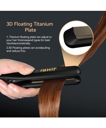 JINRI Mini Hair Straightener - Titanium Plate 200 | Travel Size Flat Iron Dual Voltage for All Hairstyles - Buy Online on GoSupps.com