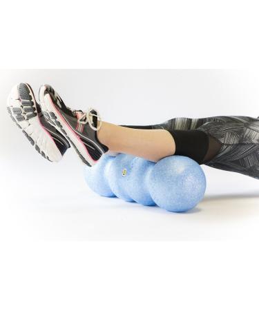 Rollga Flexibility & Muscle Recovery Foam Roller | 18 Medium Density - Royal Blue | Back & Neck Massage, Exercise Tool - Buy Online on GoSupps.com