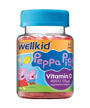 Vitabiotics Peppa Pig Vitamin D Soft Jellies Gummy 30 Pack