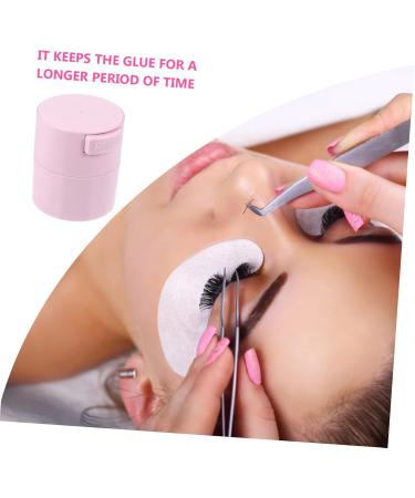 VICASKY Bo te de Rangement pour Colle Cils Plastique R cipient Durable et Portable pour Extensions de Cils Pratique pour Salon de Beaut et Usage Domestique Rose - Buy Online on GoSupps.com