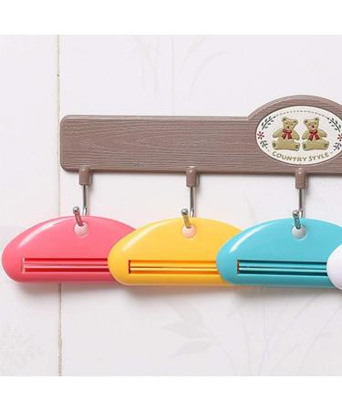 4PCS Toothpaste Clip Multi-Functional Tube Squeezer Toothpaste Cleanser Random Color - Buy Online on GoSupps.com