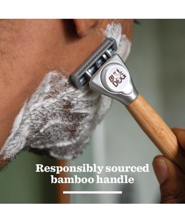 Bulldog Skincare Sensitive Bamboo Razor Blades - Pack of 4 - Buy Online on GoSupps.com