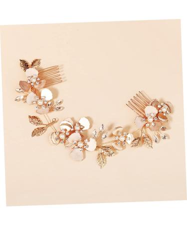 Didiseaon Pearl Rhinestone Couple Combs Hair Claw Clips for Women Crystal Headpiece Bridal Hair Comb Bridal Headpiece Combs Decorative Crystal Flower Copper Wire Wedding Miss - Buy Online on GoSupps.com