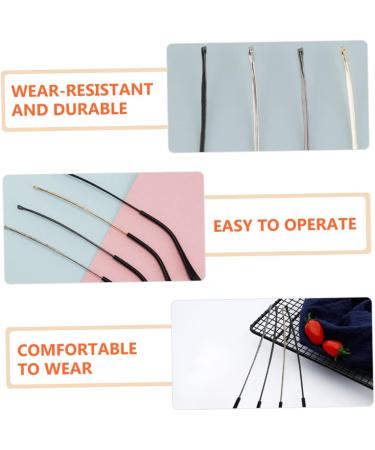 Lurrose Glasses Accessories - Replacement Ironing Ends & Bracket for Sunglasses - Durable Metal Cozy Holder (13.8x0.5cm) - International Shipping Available - Buy Online on GoSupps.com