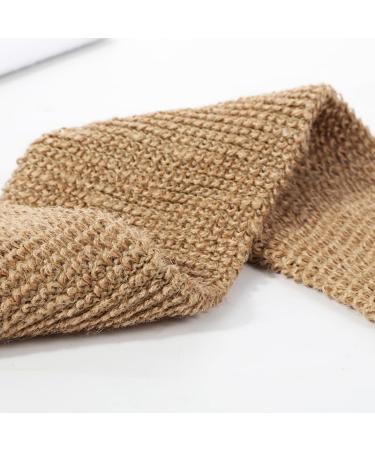 Bath Sponge Jute Bath Towel Shower Towel Back Body Exfoliation with Shower Scrubber Sponges Bath (Color : A) - Buy Online on GoSupps.com