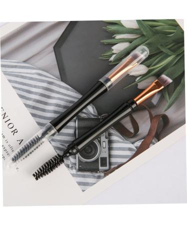 Beaupretty 2pcs Spiral Rod Mascara Brush & Eyelash Comb Double-Ended Spoolie Brush for Eyebrows & Eyes | Mini Makeup Tool for Flawless Look - Buy Online on GoSupps.com