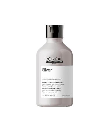 L'Or al Professionnel Anti-Gelbstich shampoo for fine gray and bleached hair violet pigments series Expert Silver Shampoo Unparrowed 300 ml (1 Pack) - Buy Online on GoSupps.com