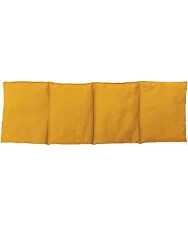 4-Chamber Rapeseed Pillow 20x60cm - Versatile Heat & Cold Pad - Premium Grain Pillow in Mango Flavor - Buy Online on GoSupps.com
