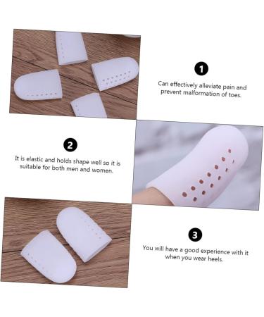 Lurrose 10 Pairs Anti-wear High Heel Protectors & Toe Cushions - Silicone Gel Bunion Sleeve Protection Tools - Buy Online on GoSupps.com