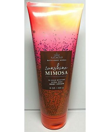 Bath and Body Works Sunshine Mimosa Ultra Shea Body Cream 8 oz / 226 g