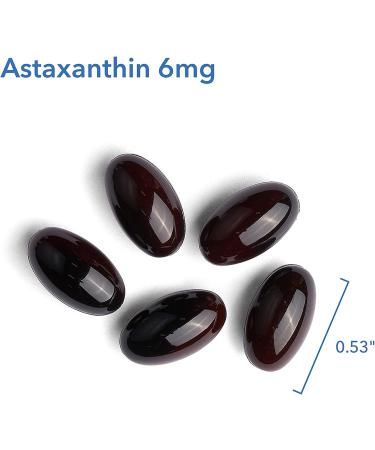 Allergy Research Group Astaxanthin 6 mg - 60 Softgels for Antioxidant Support - Buy Online on GoSupps.com