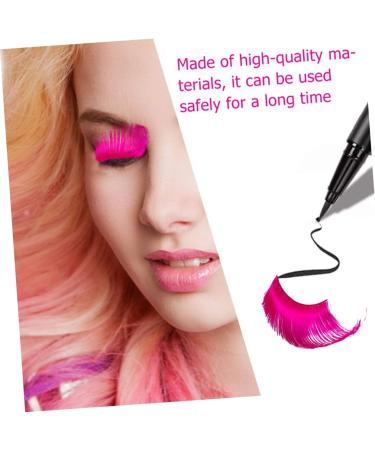 FRCOLOR 5 Pairs Halloween Extra Long False Eyelashes 3d Dense Cosmetic 1 count (Pack of 1) Rosy - Buy Online on GoSupps.com