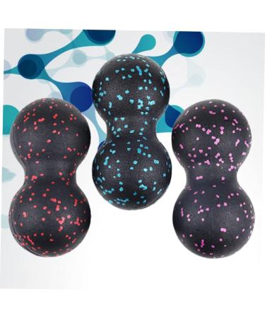 Buy Gatuida 3-St Peanut Yoga Roller & Spiky Massage Balls - Best Fitness & Physical Therapy Tool for Pain Relief - International Shipping Available - Buy Online on GoSupps.com