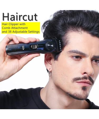 Buy Adjustable Cordless Hair Clippers for Men | Rechargeable Beard Trimmer & Grooming Edge - Fast International Shipping - Buy Online on GoSupps.com