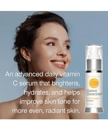 CONTROL CORRECTIVE VitaC Peptide Complex Vitamin C Peptide Face Serum with Antioxidants Collagen Support & Hydration for Aging or Uneven Skin - Buy Online on GoSupps.com