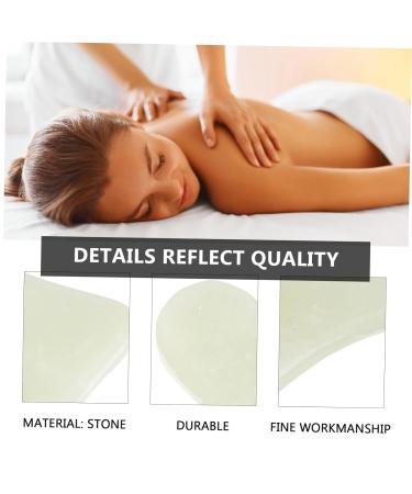 FRCOLOR 2 Pcs Gua Sha Board - Women's Facial Massager Tools | Skincare & Face Massage Stones - Buy Online on GoSupps.com