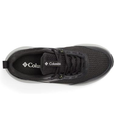 Columbia Hatana Waterproof Hiking Shoe - Big Kid (8-12 Years) | Size 6 | Black/White - Buy Online on GoSupps.com