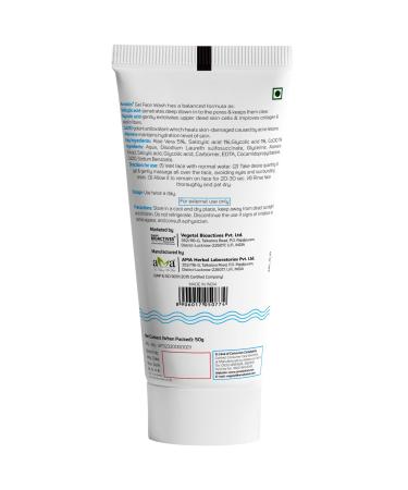 Buy Vegetal AcnoKlin Face Wash 50g - Best Acne Treatment for Clear Skin | International Shipping Available - Buy Online on GoSupps.com