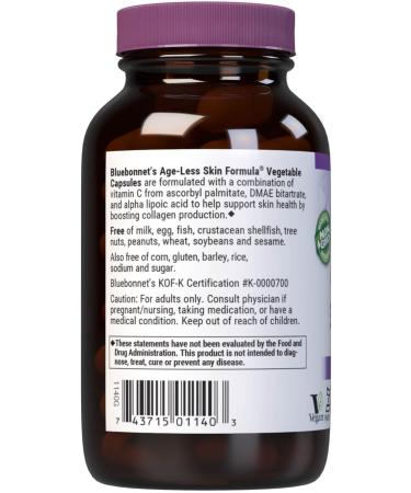 BlueBonnet Age-Less Skin Formula Capsules 60 Count - Buy Online on GoSupps.com