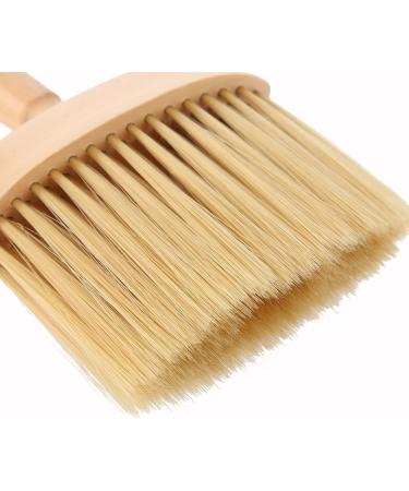 Demeras Hair Cut Cleaning Brush Barber 16x11x4 Neck Face Duster Brush Salon Hair Cleaning Wooden Sweep Brush Hair Cut Hairdressing Tool - Buy Online on GoSupps.com