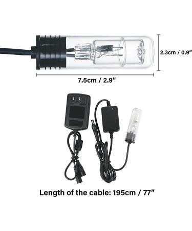 Green Killing Machine 3W Aquarium Lamp - Clear Cloudy Brown Water, Waterproof for Fish Tank and Pond - Buy Online on GoSupps.com