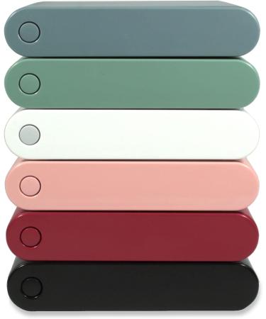 24/7 MEDICASE Danish Design Pill Box for 7 Days - Compact Dust Blue Pill Organizer for Small Dosages - Buy Online on GoSupps.com
