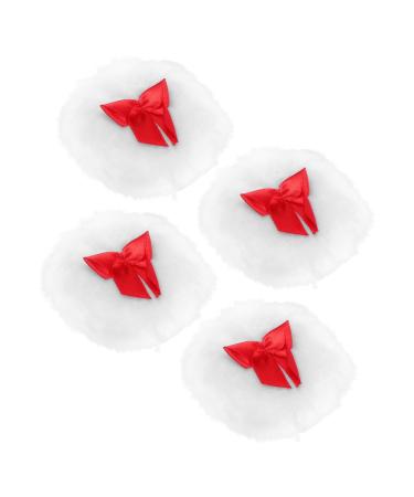 FRCOLOR Face Powder Puff powder velour s for face powder velour Beauty Small size sponge s round beauty Velour Supple Round Loose Powder Puff