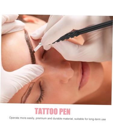 DRESSOOS Embroidered Manual Pen 2pcs Embroidery Pen Eyebrow Pen Eyebrow Pencil Embroidered Tattoos Pen Cosmetics Fogging 1 count (Pack of 1) Black - Buy Online on GoSupps.com